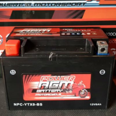 NPC-YTX9-BS - Motocycle Battery - Power AGM